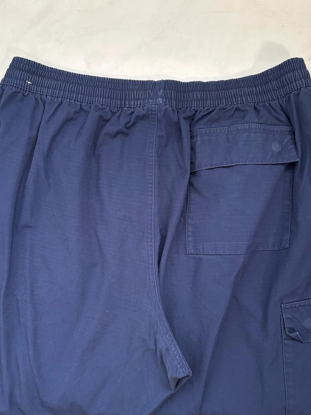 Nike Men’s 2XL Navy Blue Club Woven Cargo Pants Athletic Streetwear Baggy Y2K